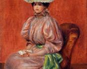 皮埃尔 奥古斯特 雷诺阿 : Seated Woman